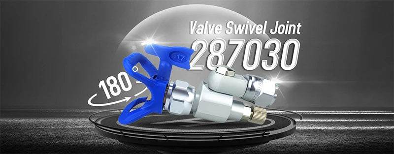 1 pçs volta mal ventilado pintura em spray látex massa mal ventilado pulverizador bocal para airless pistola109 111 215 315 317 325 109 421