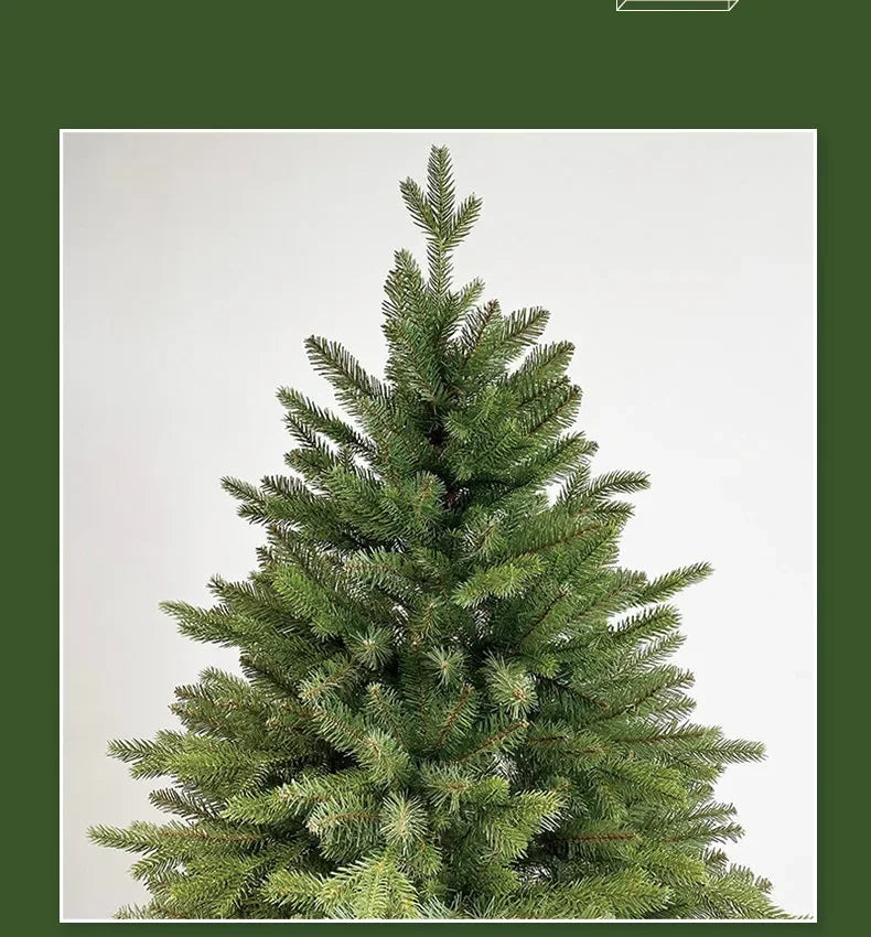 Decore a árvore de Natal em 2027. Material misto de PE de alta qualidade. Design Seguro. 1,2 a 2 metros. Ideal para encontros familiares.
