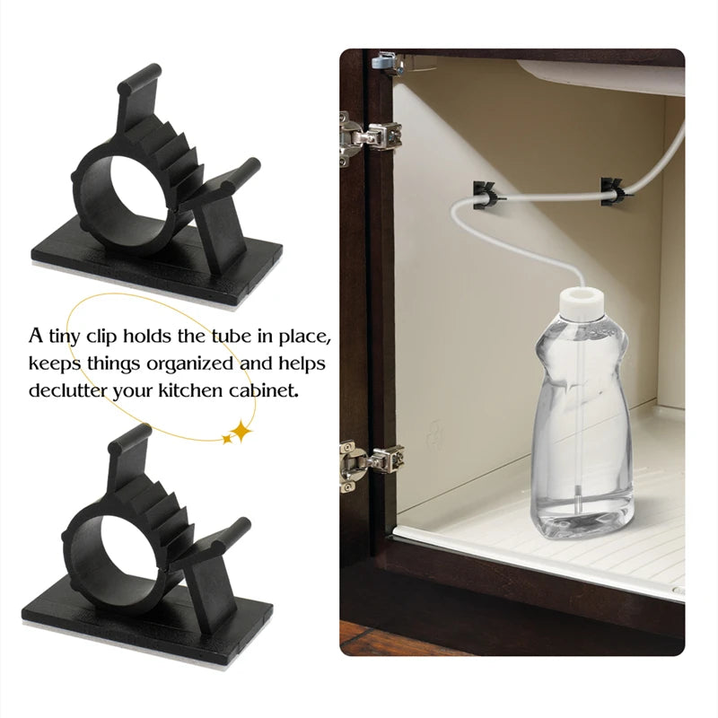 Dispensador De Sabonete Líquido De Aço Inoxidável, Kit De Tubo De Extensão, Bombas De Imprensa De Mão, Banheiro, Loção, Detergente, Pia De Cozinha