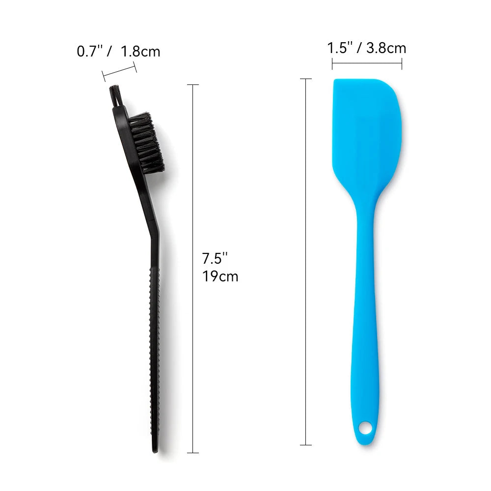 Tapete de Lamber para Cães e Gatos, Bandeja Antiderrapante Redutora de Ansiedade, Almofada de Alimentação para Alívio da Ansiedade e Distração durante o Banho e Higiene Kasa & Pet