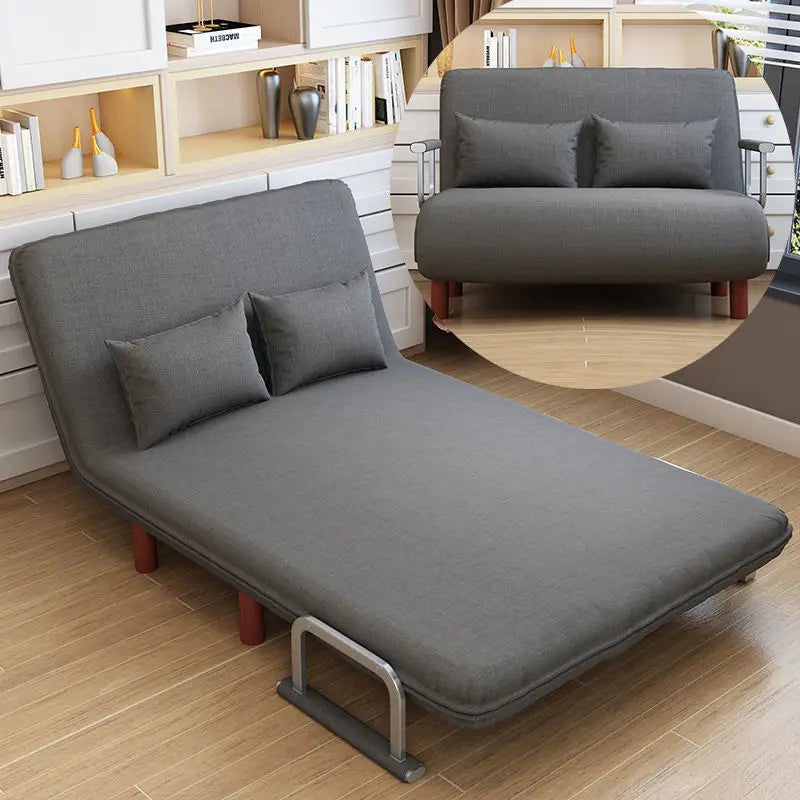 Sofá-cama dobrável durável, multifuncional, para sala de estar, ideal para descanso e economia de espaço, sofá-cama individual para internet.