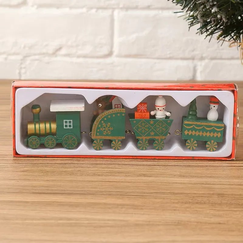 Decorações de Natal: Trem, Enfeites para Árvore de Natal, Decoração para Festas e Casa, Ano Novo 2026, Presente de Natal, Adereços para Vitrine