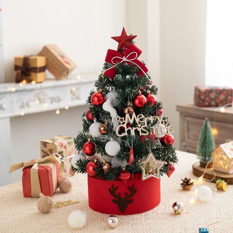 Árvore De Natal Artificial Para Casa, Decorações De Festa, Artesanato DIY, Presente Das Crianças, Quarto, Ano Novo, 20 cm, 45 cm, 60cm
