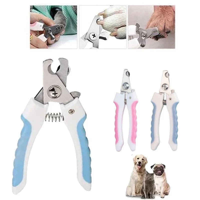 Cortador de unhas para animais de estimação, cortador de unhas para cães e gatos, cuidados com as garras para animais de estimação, suprimentos para tosa de animais de estimação