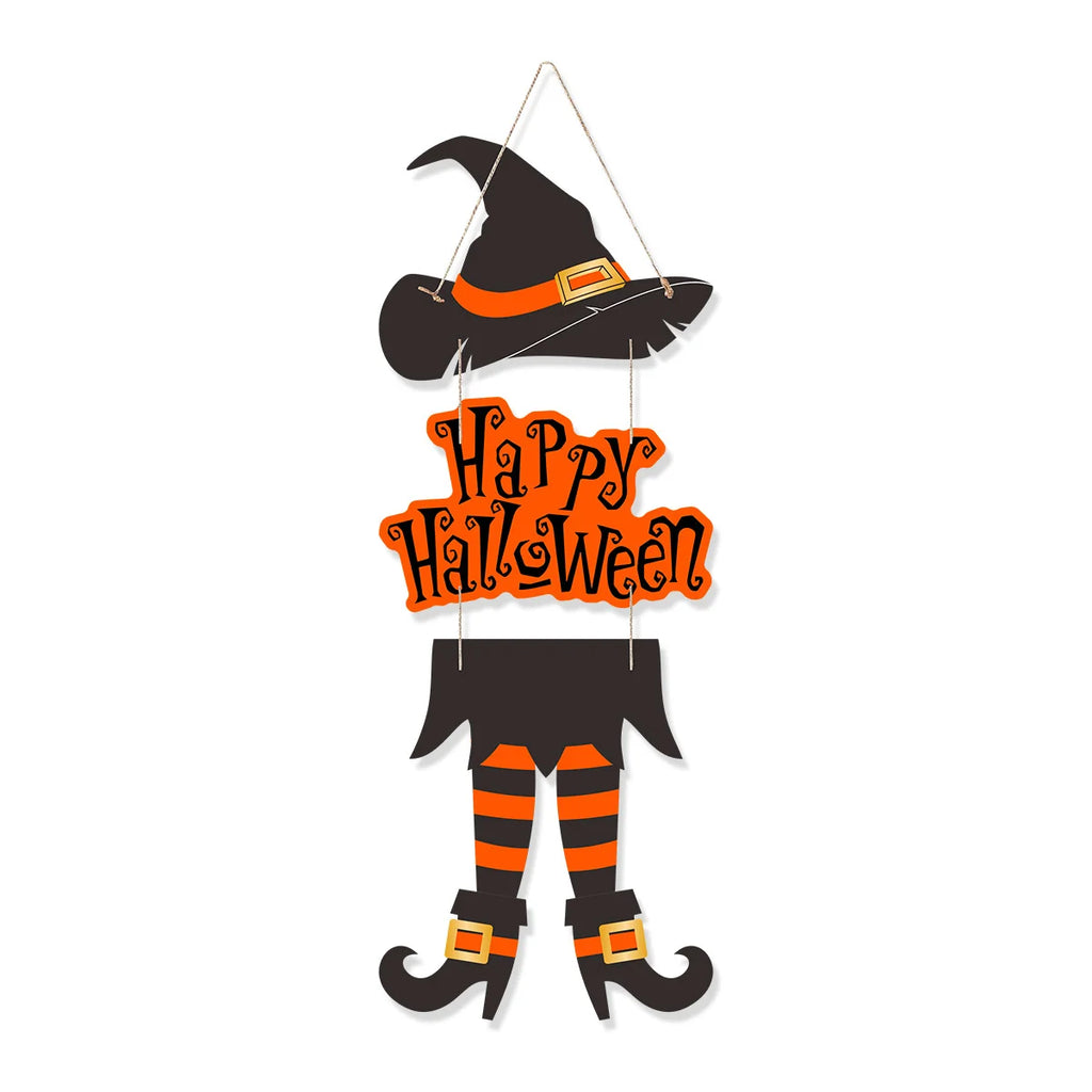 Decorações de Halloween para festas, quintais, shoppings, bares, acessórios de suspensão para portas e festivais dos fantasmas.