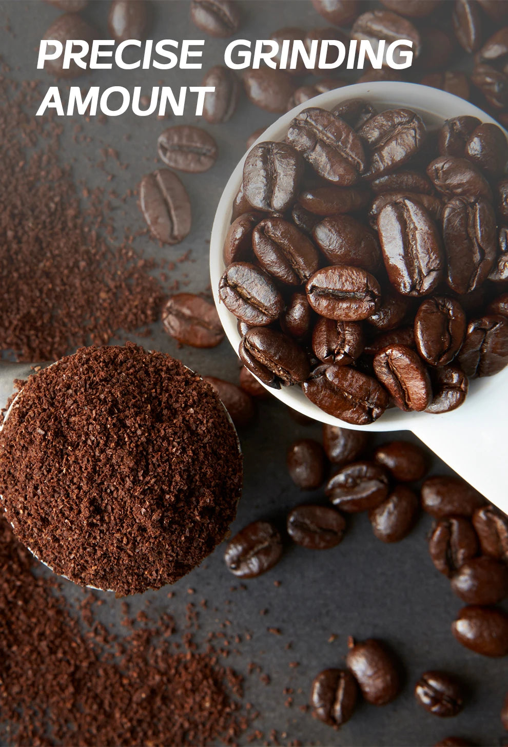 Hibrew moinho de rebarbas automático moedor de café elétrico com 34 engrenagens para café expresso americano despeje sobre armazenamento visual de feijão g3