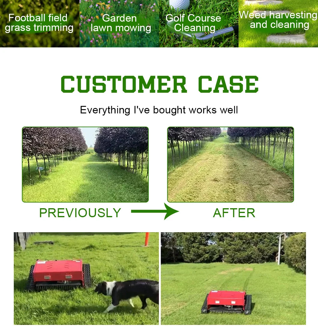 Cortador de relva personalizado, com corpo compacto e fácil de usar, ideal para projetos de jardinagem e paisagismo em pátios.