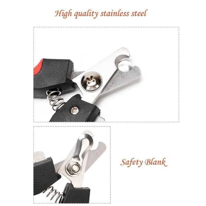Cortador de unhas para animais de estimação, cortador de unhas para cães e gatos, cuidados com as garras para animais de estimação, suprimentos para tosa de animais de estimação