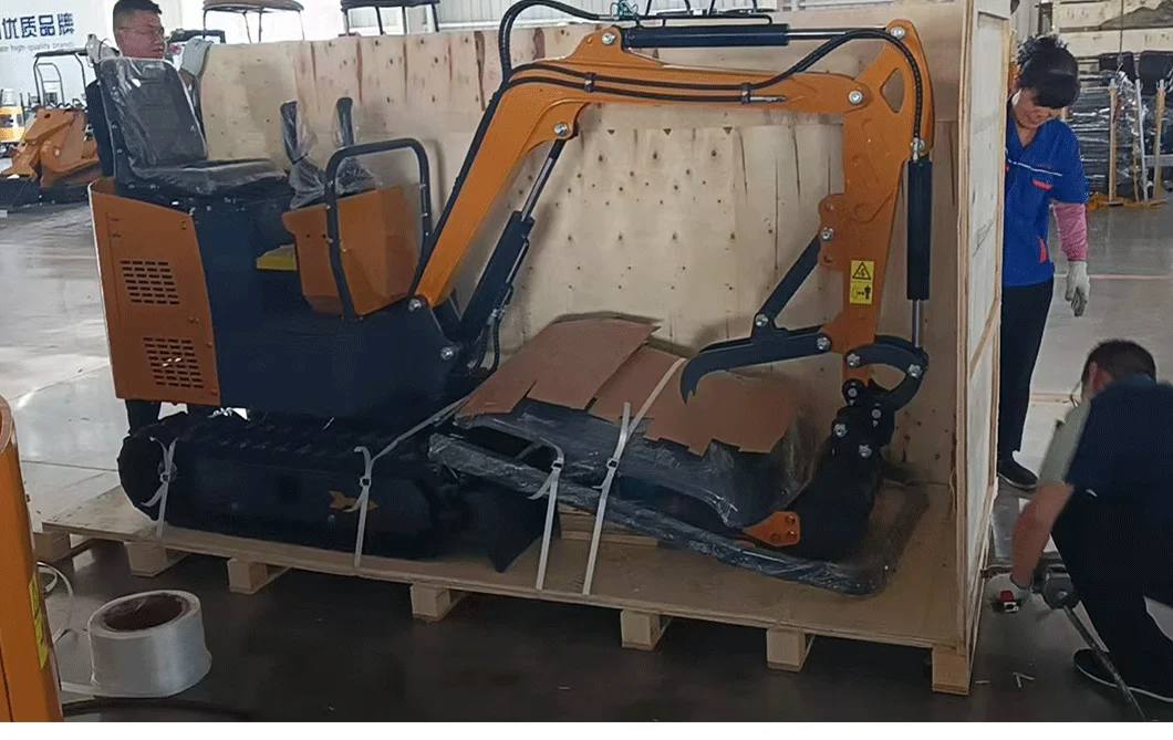 Escavadeira personalizada com motor EURO 5 EPA, 1,2 toneladas, 1,8 toneladas, motor Kubota, miniescavadeira, cabine multifuncional, entrega rápida