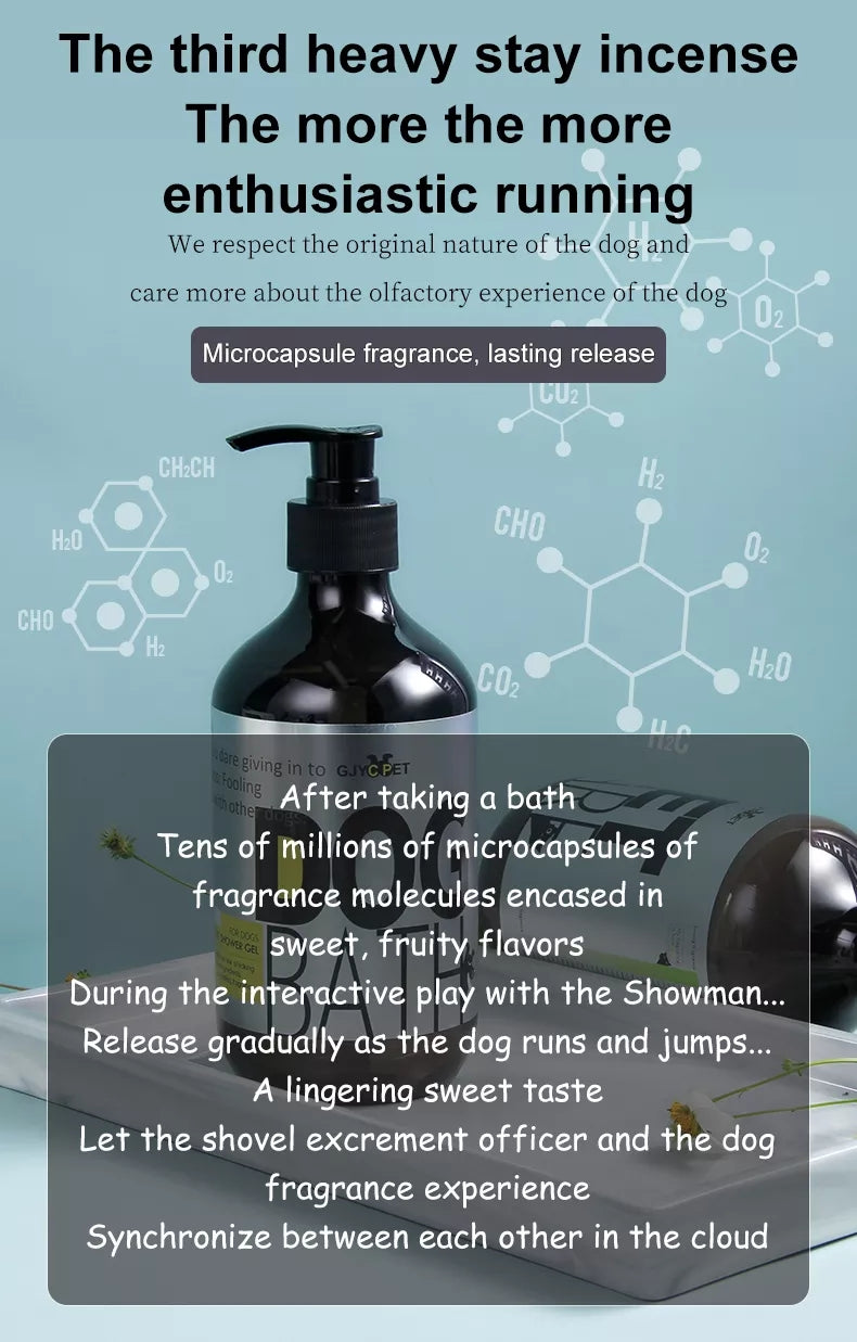 Shampoo para animais de estimação, para cães, pele seca, alívio de coceira, anti-pulgas, banho, chuveiro para animais de estimação, anti-rasque, gatos, cuidados com o cabelo, limpeza, gel de banho, sabonete