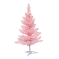 Árvore de natal artificial 45/60cm rosa desktop reunindo pinheiro de natal com luz decoração de natal ornamentos de janela presente