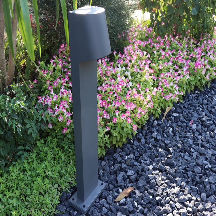 Led ao ar livre luz do gramado comunidade criativa jardim luz simples e moderna paisagem luz jardim villa à prova dwaterproof água luz do gramado