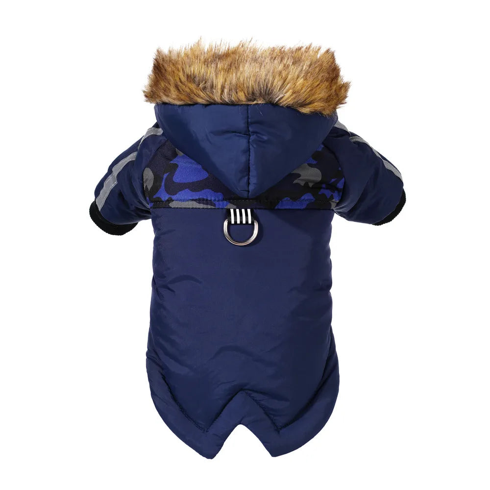 Jaqueta de lã com capuz para cães pequenos, casaco impermeável quente, roupa de buldogue francês, roupa de chihuahua, jaqueta de cachorro, inverno