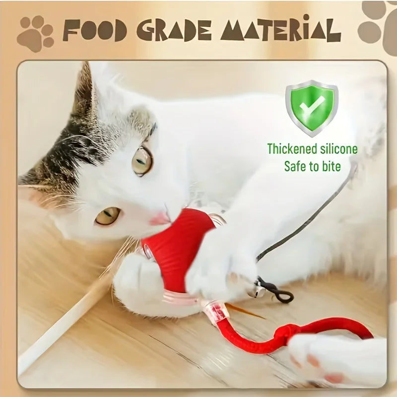 Brinquedo para Cães, Bola Automática para Passeio, Alivia o Tédio, Brinquedo Elétrico Inteligente para Cães, Resistente a Mordidas, Treinamento de Filhotes