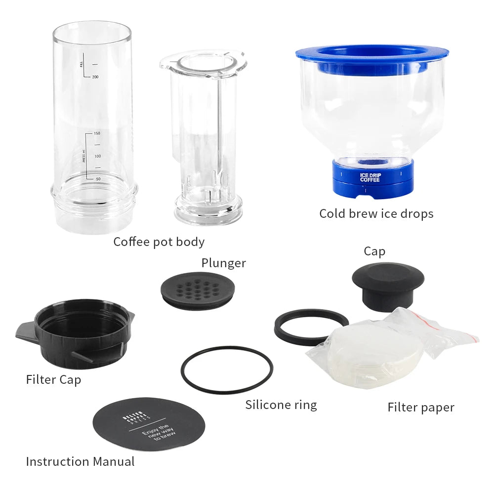 Cafemey máquina de café expresso portátil imprensa francesa barista ferramenta cafeteira imprensa ar máquina café com filtros para aeropress