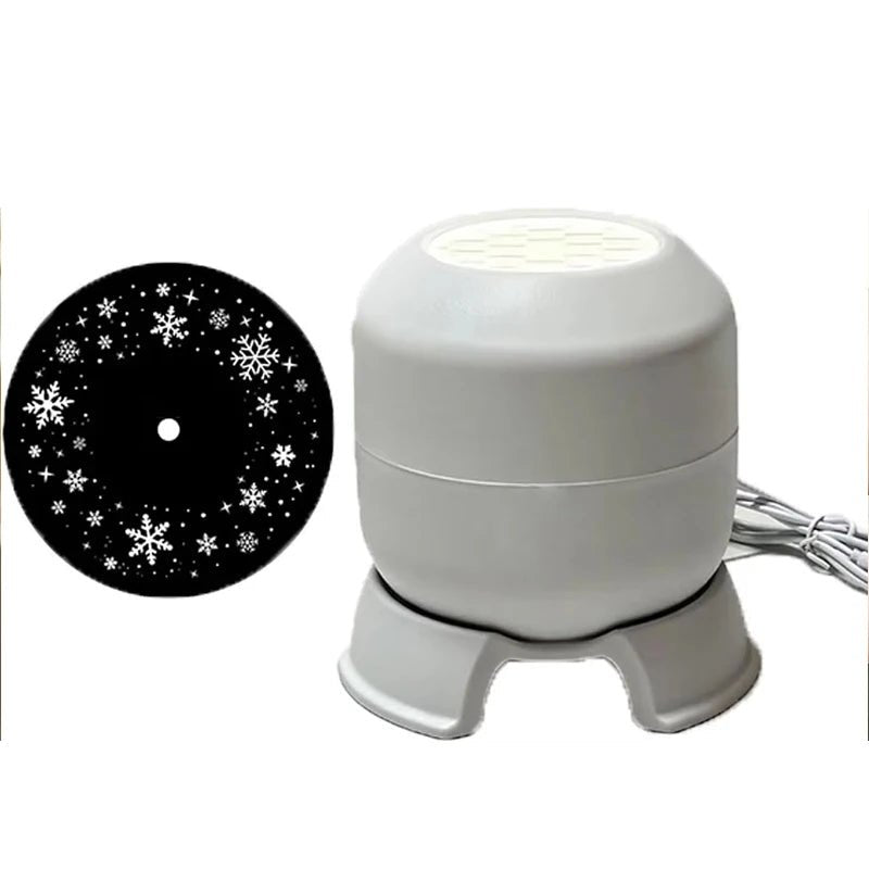 Luz Projetora de Natal, Lâmpada LED Rotativa com 16 Padrões, Luz Colorida para Decoração de Festas de Natal e Halloween - Kasa & Pet