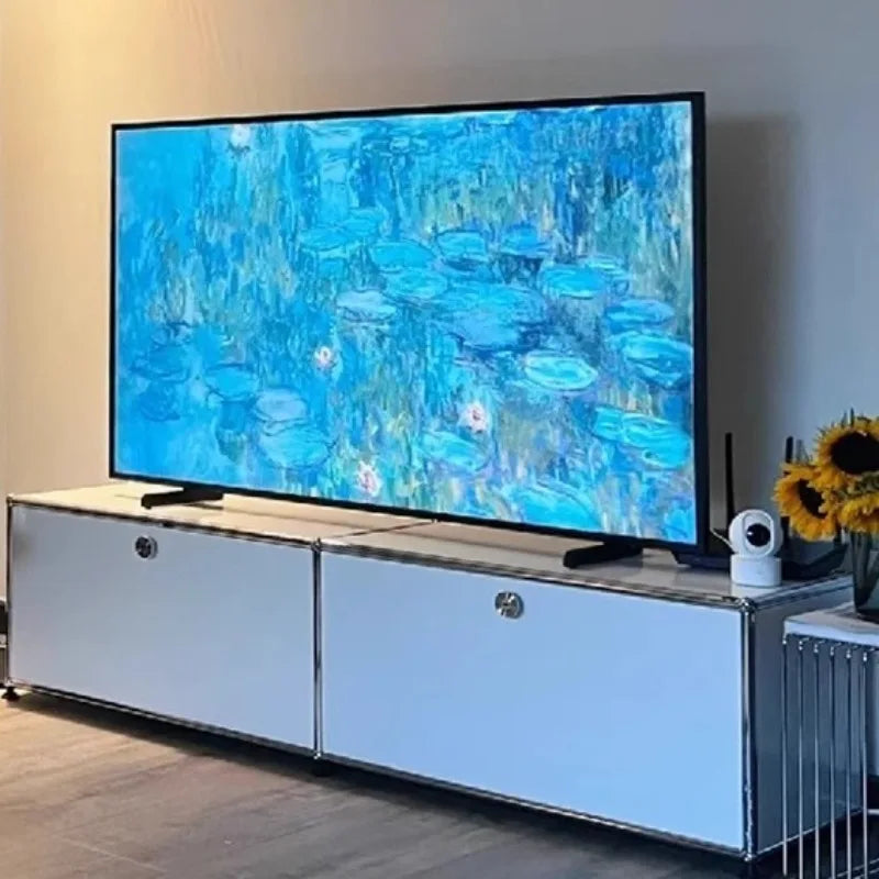 Suporte de tv tipo gaveta simples, moderno, grande capacidade, móveis para sala de estar, luxo, arte multifuncional, decoração de casa Kasa & Pet