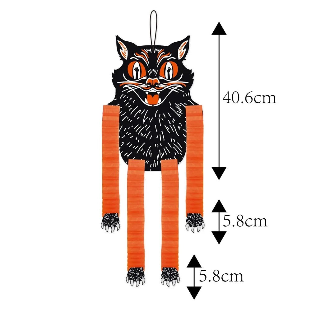 Decorações de Halloween para Pendurar: Abóboras, Bruxas, Gatos, Vampiros – Enfeites para Festas de Doçura ou Travessura, Decorações Internas e Externas para Jardim, Portas e Paredes - Kasa & Pet
