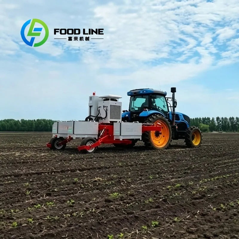 Chassi de Robô com Capacidade de Carga de 300kg para Semeadura, Capina, Corte a Laser e Agricultura Autônoma