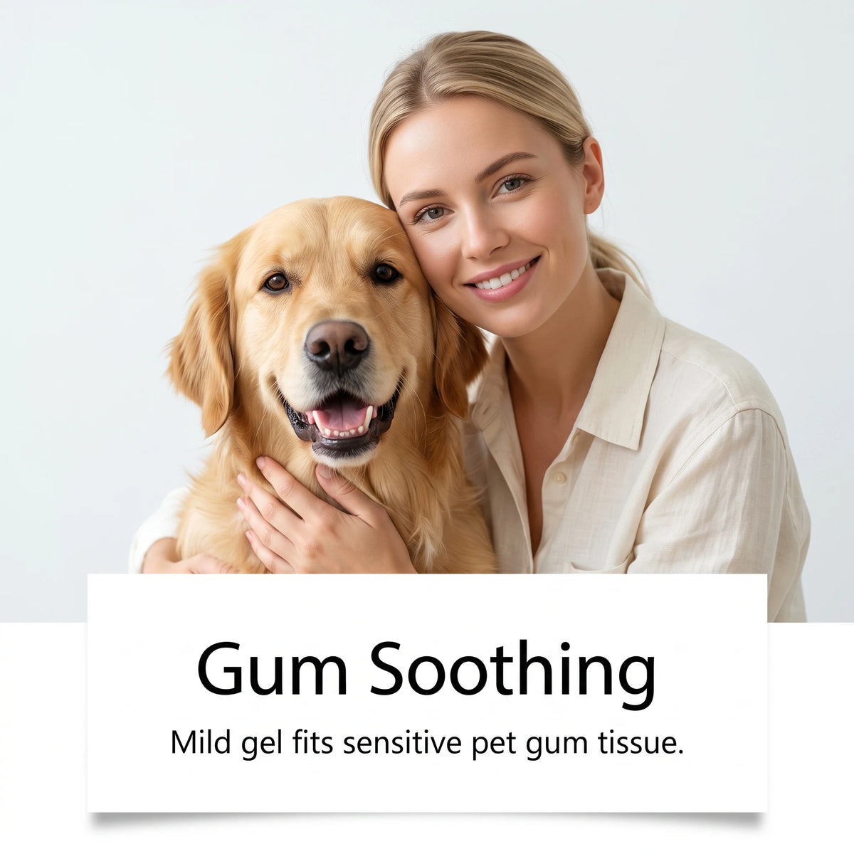 Gel para Cuidados Dentários de Animais de Estimação, Manutenção da Superfície dos Dentes, Refrescante do Hálito e Calmante para as Gengivas, Gel Suave e Seguro para Lamber para Cães e Gatos