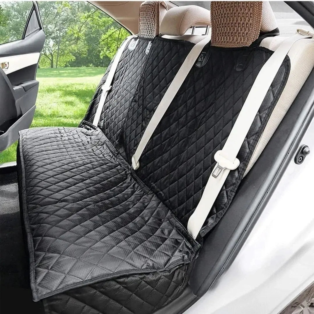 Capa de assento de carro para cães, colchão transportador de viagem para animais de estimação, à prova d'água, protetor de assento de carro com apoio de braço do assento médio para cães