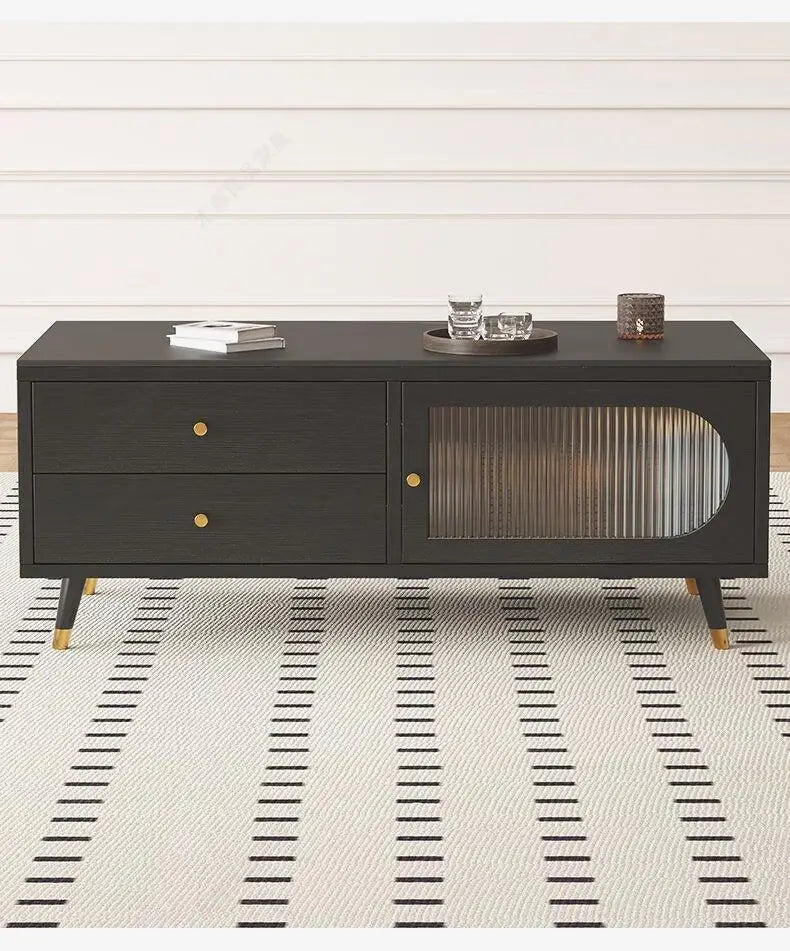 Design italiano suporte de tv com gavetas beleza única sala de estar suporte de tv minimalista premium meuble de rangement móveis para casa