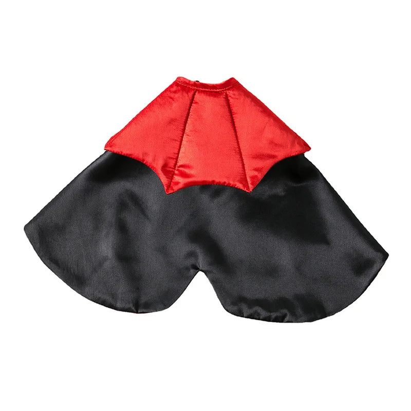 Halloween Vampire Cloak para Pet, Fantasias Cosplay para Cachorro Pequeno, Gato, Gatinho, Vestido de Cachorrinho, Roupas Kawaii, Acessórios para Gato, Bonito