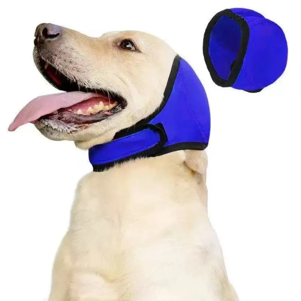 Protetor Auditivo Antirruído para Cães: Abafador Calmante Impermeável e à Prova de Choque para Cães - Novo Kasa & Pet