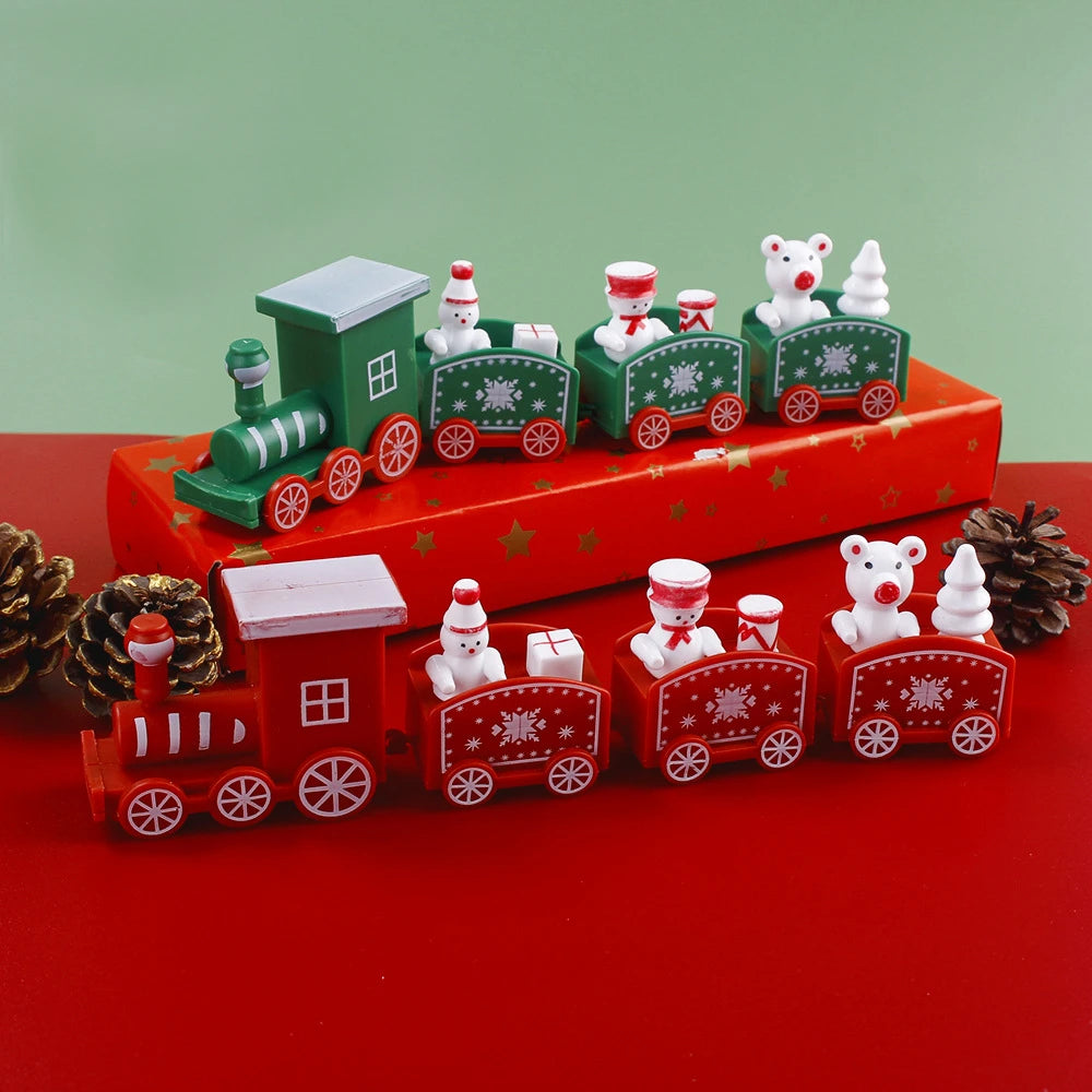 Decorações De Natal Trem, Mesa De Família, Decorações De Feliz Natal, Presentes De Feliz Ano Novo, Noel Natal Navida
