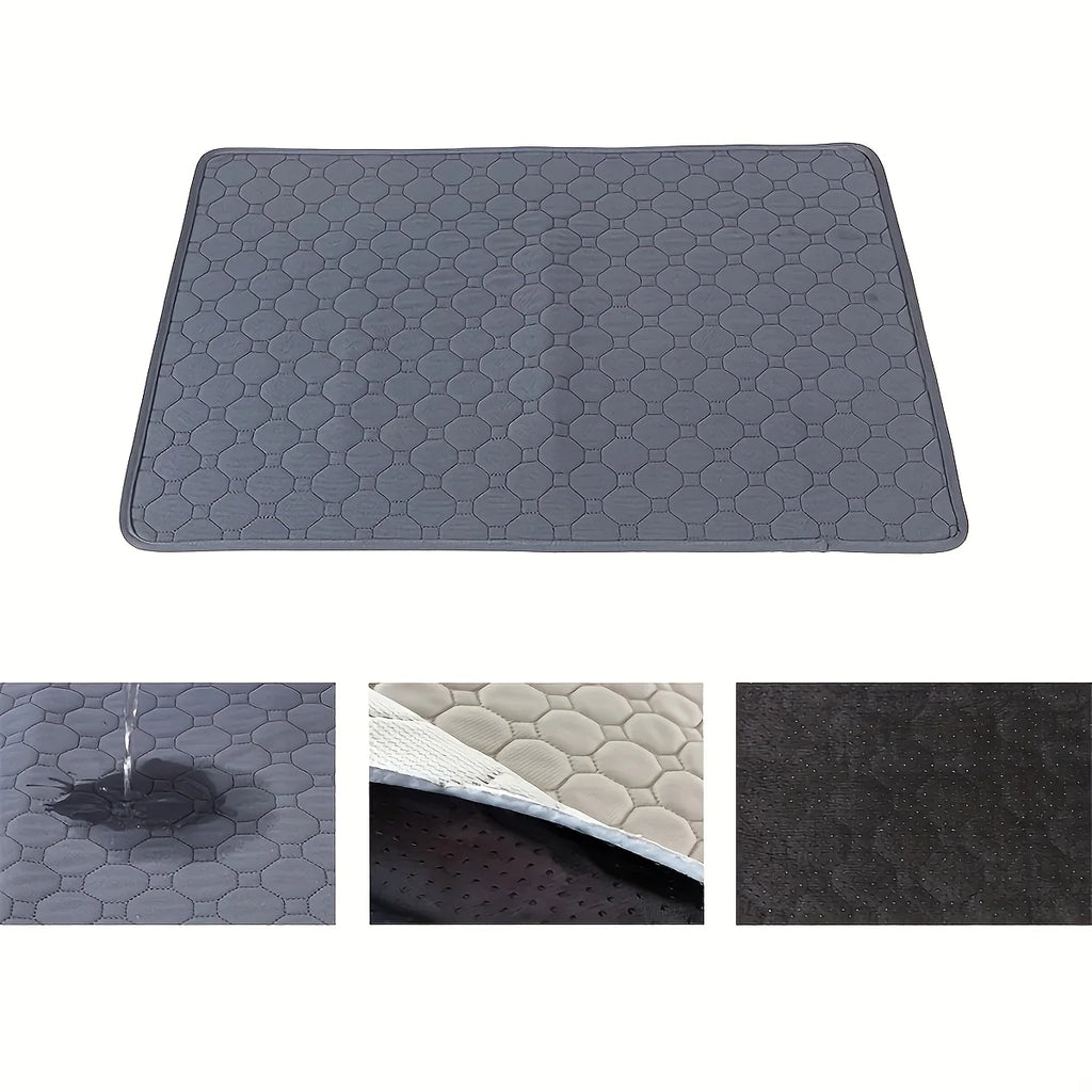 Tapete Absorvente Reutilizável e Lavável para Cães, Tapete de Urina para Carro, Sofá, Impermeável, para Treinamento de Filhotes e Gatos, Suprimentos para Animais de Estimação