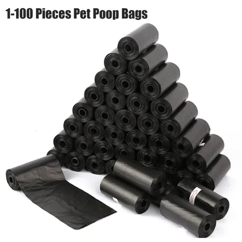 1200 Sacos Novos de Lixo para Cães, Biodegradáveis e Reforçados, para Limpeza Externa de Animais de Estimação, com Ponto de Quebra, para Coleta de Fezes de Cães e Gatos Kasa & Pet