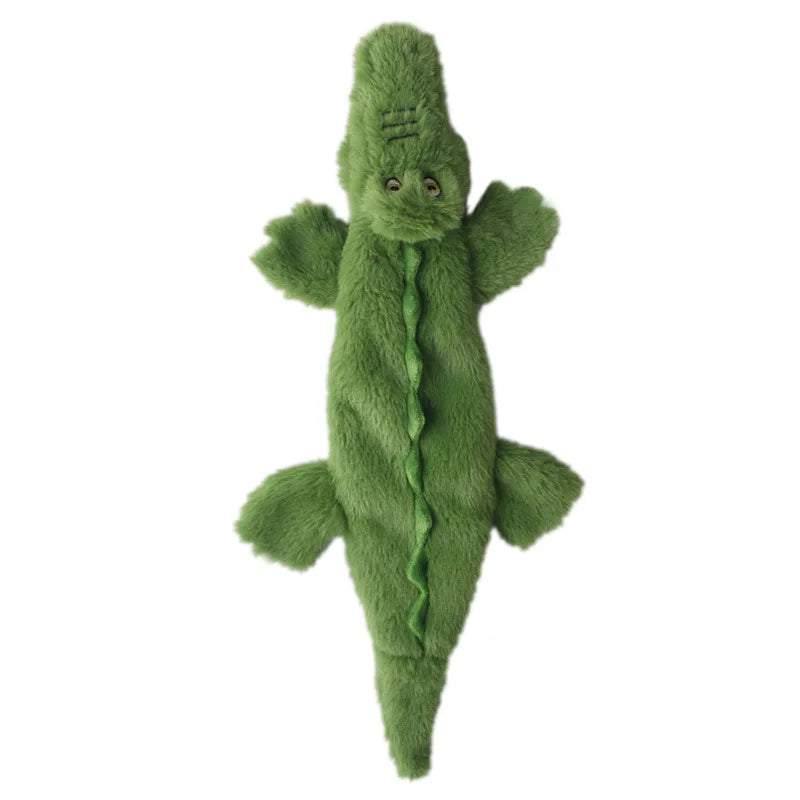 Engraçado animal simulado sem recheio brinquedo do cão com rangidos durável stuffingless pelúcia estridente cão mastigar brinquedo crinkle pet rangido brinquedo