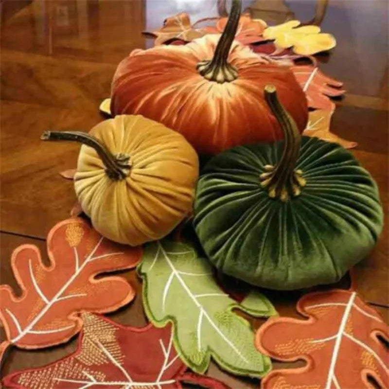 Halloween abóbora plush lance travesseiros artesanal macio veludo travesseiro almofada decoração de halloween ornamentos artesanato feriados adereços