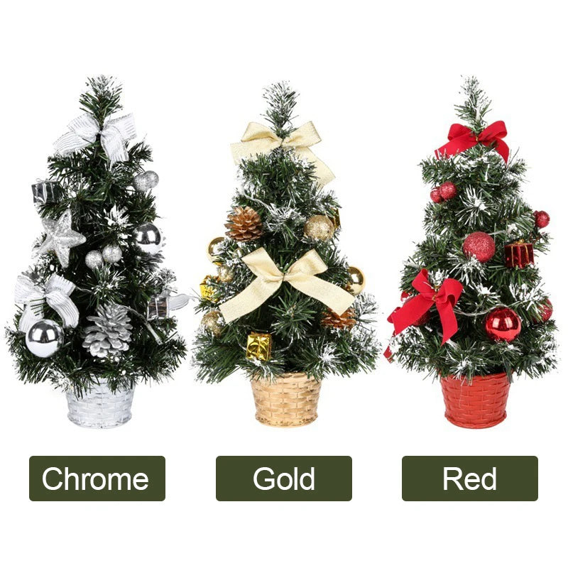 Decorações de árvore de natal crianças diy artesanato casa quarto festa 20/30/40cm árvore de natal artificial 2023 presente de ano novo