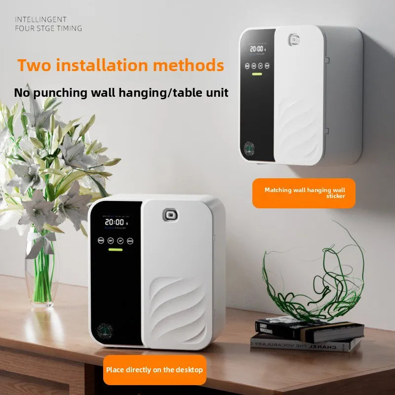 Difusor de aroma inteligente de 500ml - Bluetooth, spray automático, cobertura de 1000m3 e eliminação de odores para casa/comercial (hotel/bar/spa)