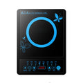 DMWD-Fogão Elétrico de Indução Magnética, Panela Quente Pequena Impermeável, Fogão De Aquecimento, Touchpad, Prato De Frite, Forno De Cozinha, UE, Casa