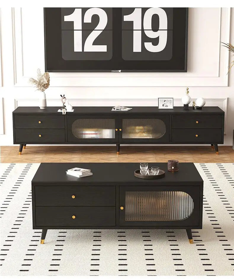 Design italiano suporte de tv com gavetas beleza única sala de estar suporte de tv minimalista premium meuble de rangement móveis para casa