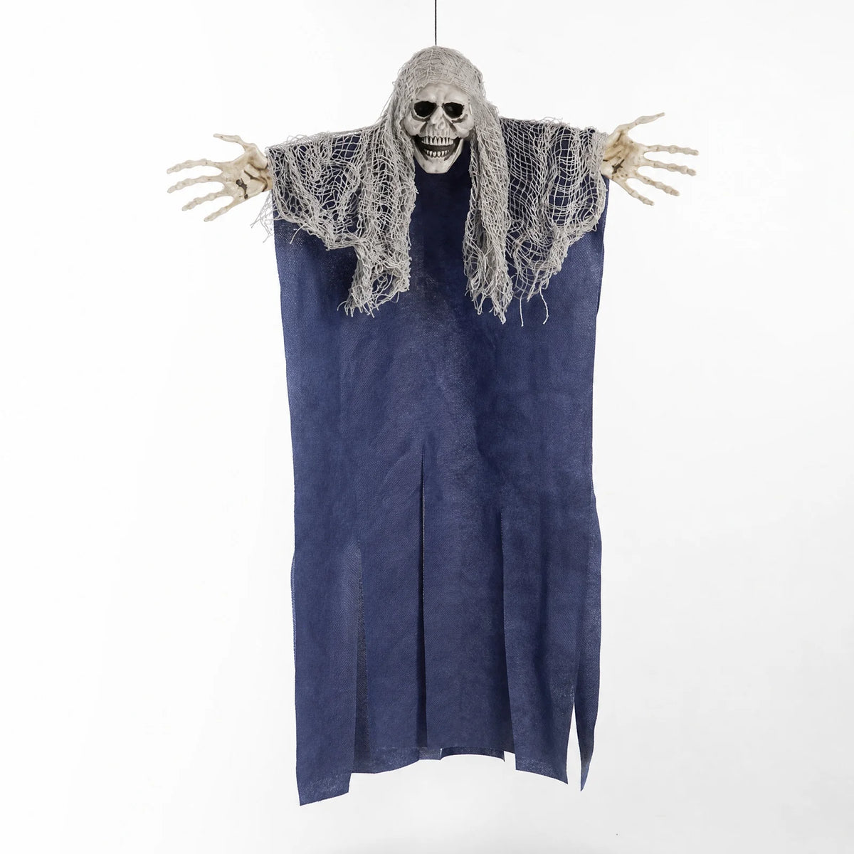 Decoração de Halloween: Fantasmas e Zumbis Pendurados para Casa Assombrada, Bar, Atmosfera de Terror, Capas Assustadoras para Festas e Portas de Casa