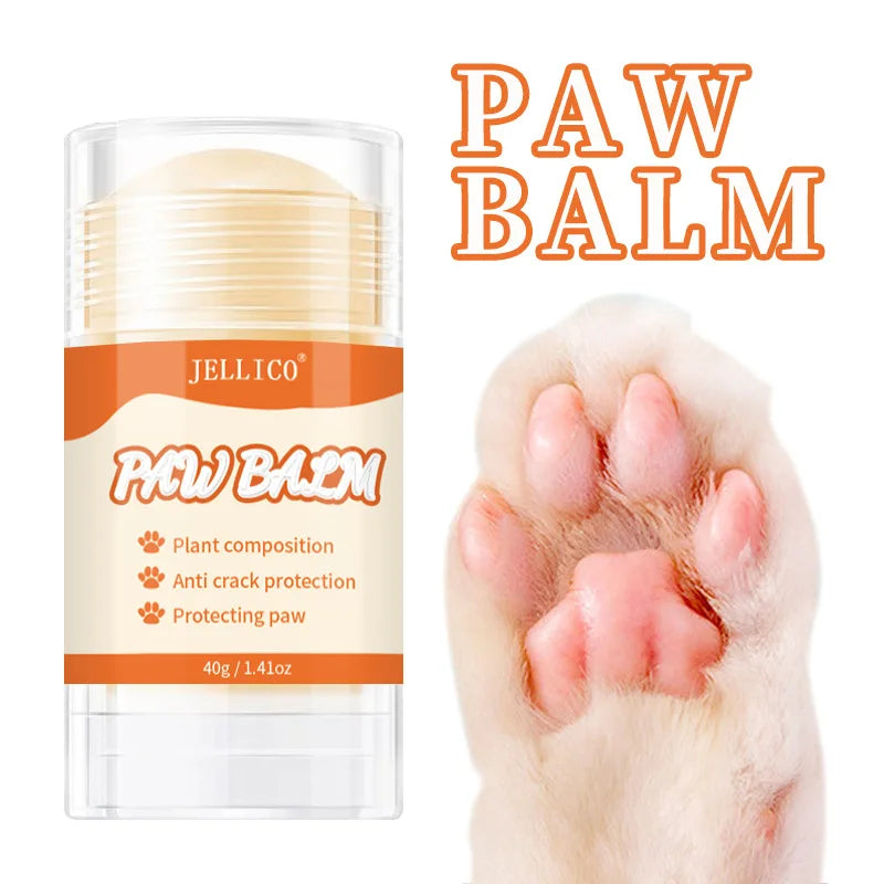 Creme para Cuidado das Patas de Animais de Estimação, Hidrata e Amacia as Solas das Patas, Previne a Pele Seca, Creme de Proteção Nutritiva Diária, Suprimentos para Patas de Animais