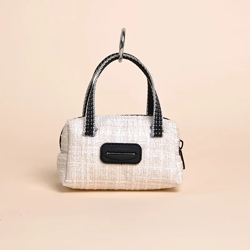 Saco para cocô de animais de estimação, bolsa portátil, um pequeno bolso para petiscos de animais de estimação, uma bolsa para distribuição de recompensas para treinamento de animais de estimação, pequena bolsa de m