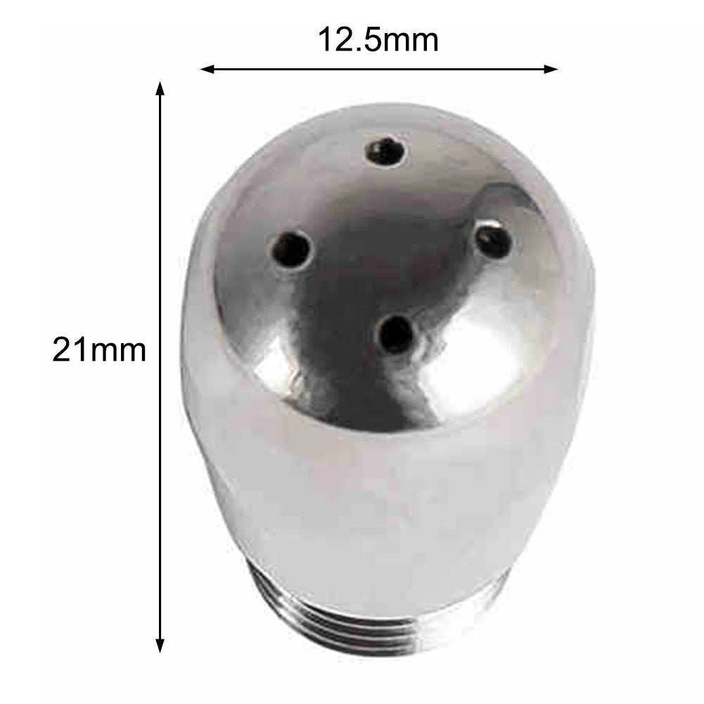 Bico de tubo de vapor para espuma de leite, máquina de café, bico de 1/2/3/4 furos, bico de aço inoxidável 304 para gemilai