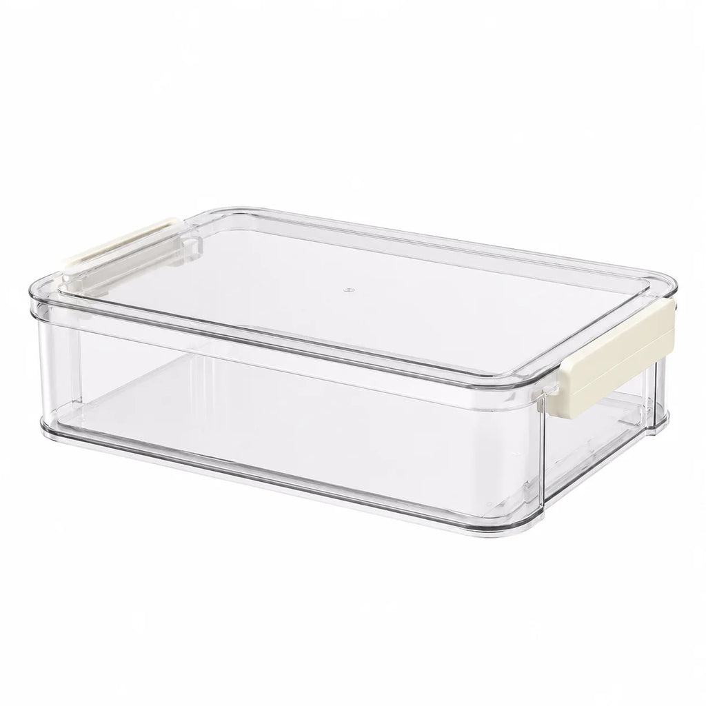 Caixa Organizadora de Documentos Transparente PET, Suporte para Papel A4, Bandeja de Arquivos para Mesa, Contêiner de Pastas para Escritório, Armazenamento que Economiza Espaço