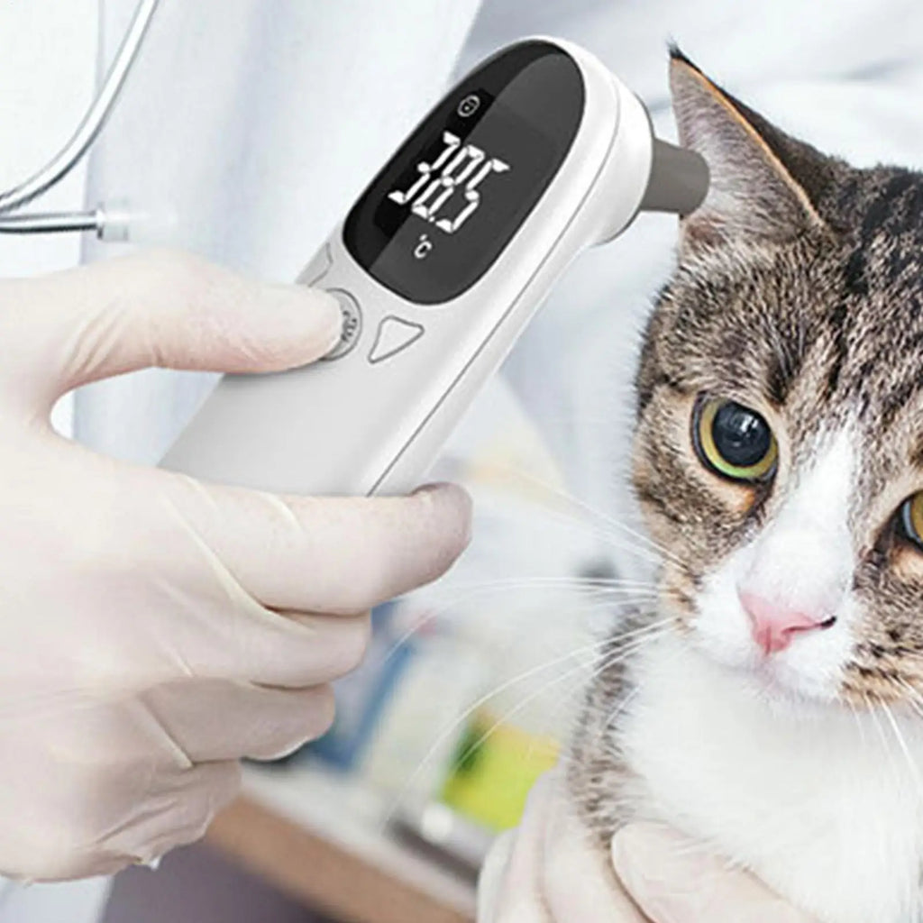 Termômetros para Animais de Estimação para Cães, Termômetros Veterinários, Dispositivo Preciso para Detecção de Febre em Animais de Estimação, Suprimentos para Animais de Estimação, Termômetros Veterinários