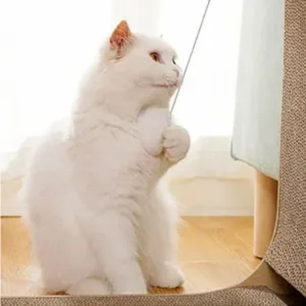 Raspador para gatos, papelão grande/pequeno em forma de l, resistente ao desgaste, resistente a arranhões, poste de arranhar, brinquedo para gatos, animais de estimação, acessórios para gatos