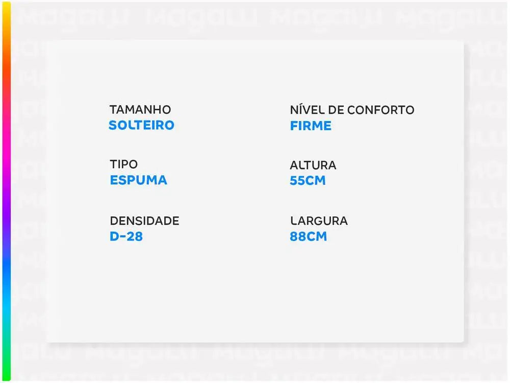 Cama Box Solteiro Reconflex Conjugada Fenix