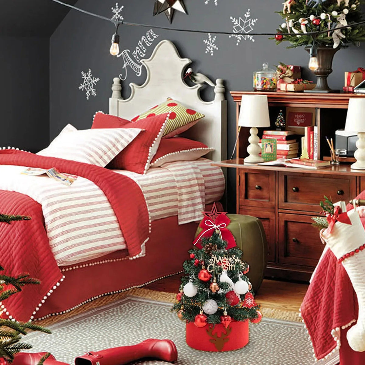 Árvore De Natal Artificial Para Casa, Decorações De Festa, Artesanato DIY, Presente Das Crianças, Quarto, Ano Novo, 20 cm, 45 cm, 60cm