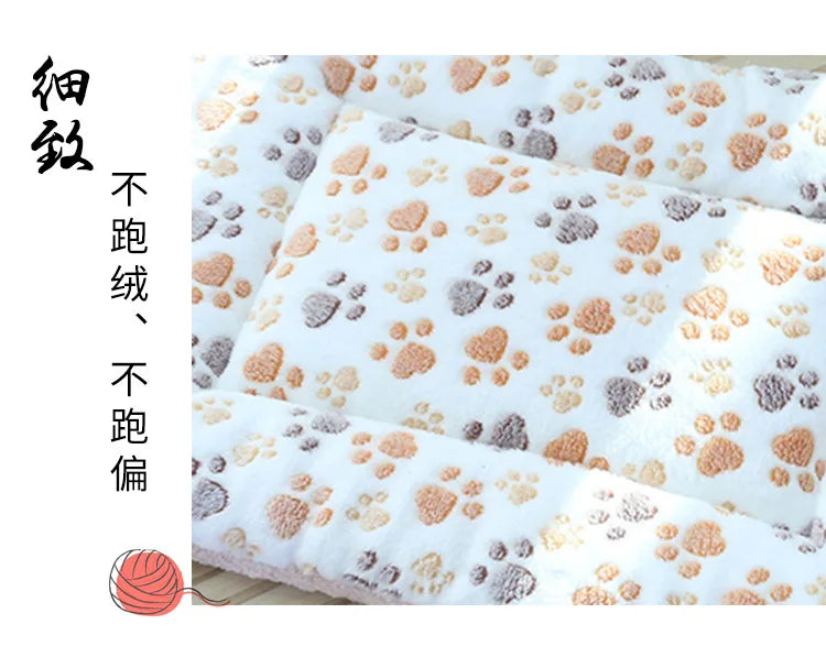 Dupla face pet esteira esteiras de pelúcia curta cama de dormir para gatos cães pequenos bonito almofada para animais de estimação cobertor quente gatinho almofada gato sofá cama