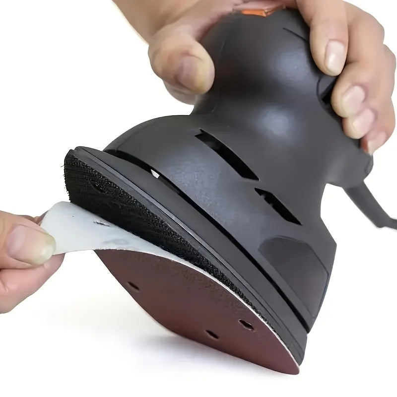 15/30 peças almofada de substituição de lixadeira de papel de lixa de detalhe de mouse para variedade de folhas de lixadeira de mouse de 140mm