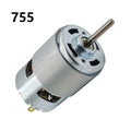 Equipamento de jardim 755 motor 12v cortador de grama elétrico instalação rápida bateria de lítio de alto desempenho material de metal