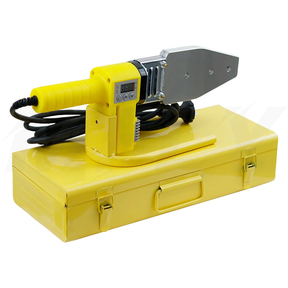 Tubo de solda, tubo de PVC ferro de solda, plástico soldagem aquecimento, Hot Melting Tool, PB, PP, PE, PPR, 600W-1000W